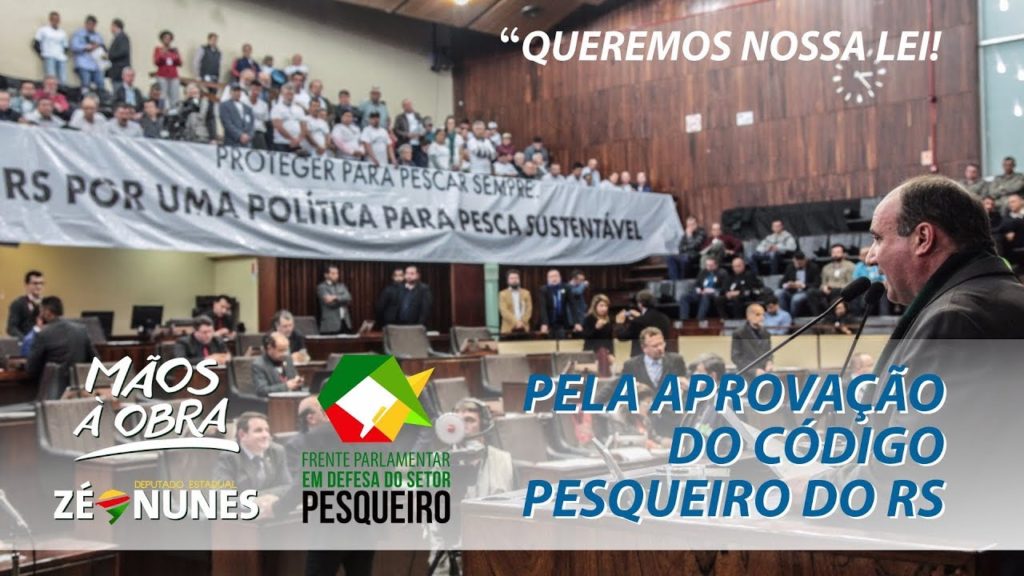 Queremos nossa lei! Pela aprovação do Código Pesqueiro do RS