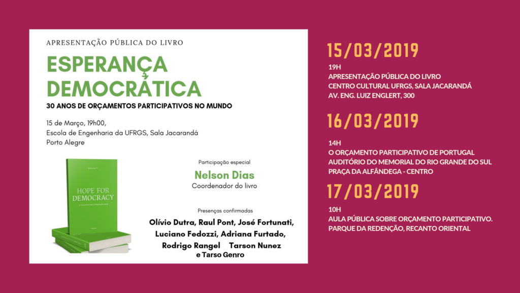 Esperança democrática – 30 anos de orçamentos participativos no mundo