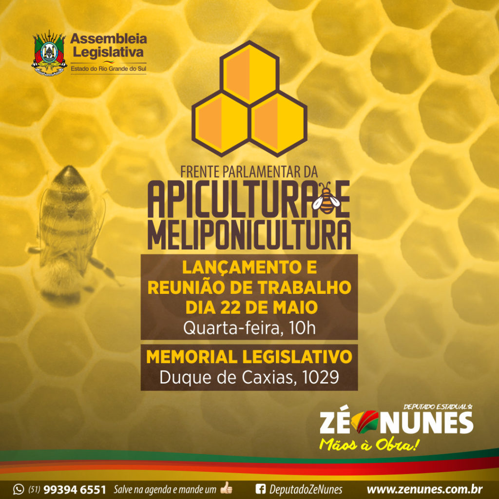 Assembleia terá espaço para a Apicultura e Meliponicultura