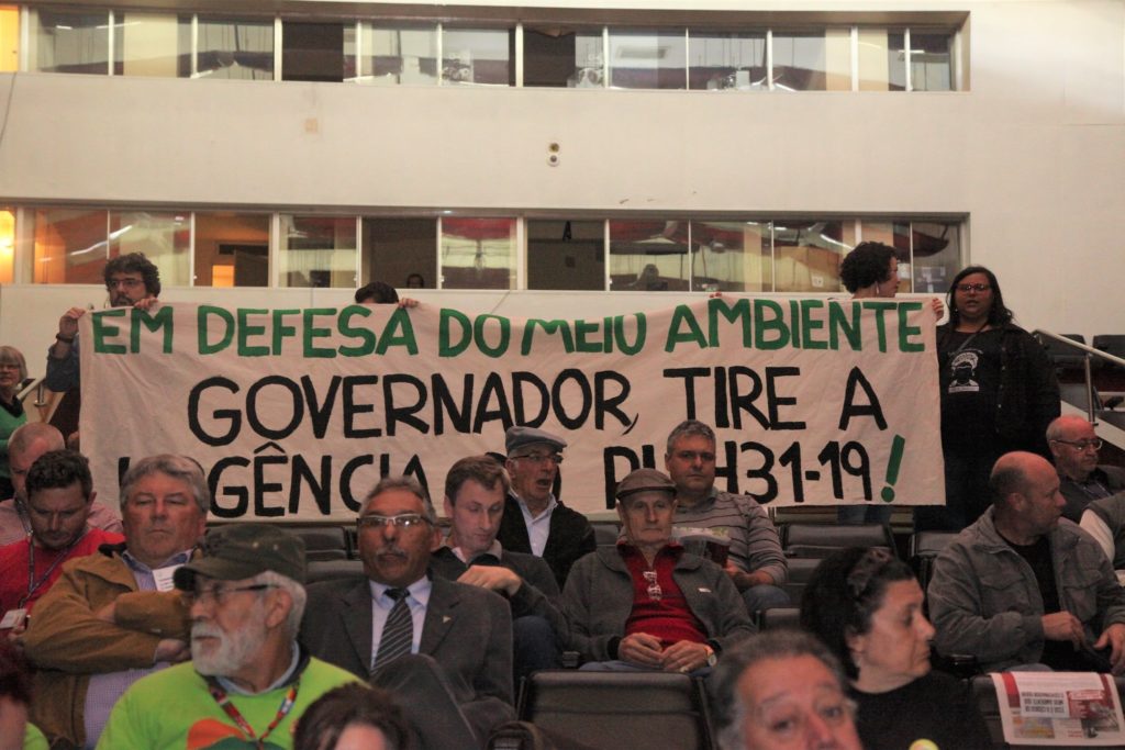 Movimentos populares manifestam preocupação com novo Código Ambiental do RS