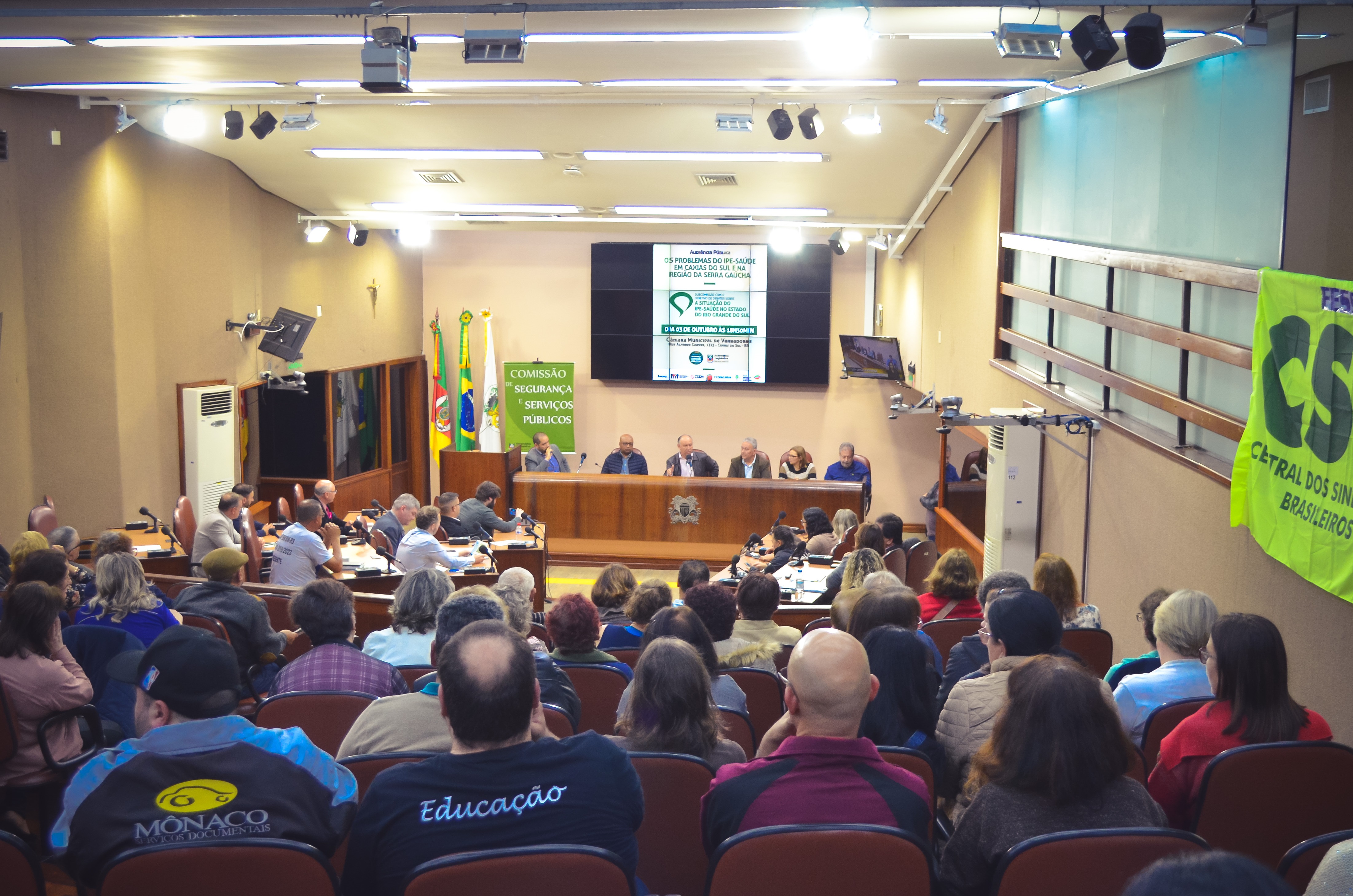 A precarização do IPE em debate pelo interior do RS