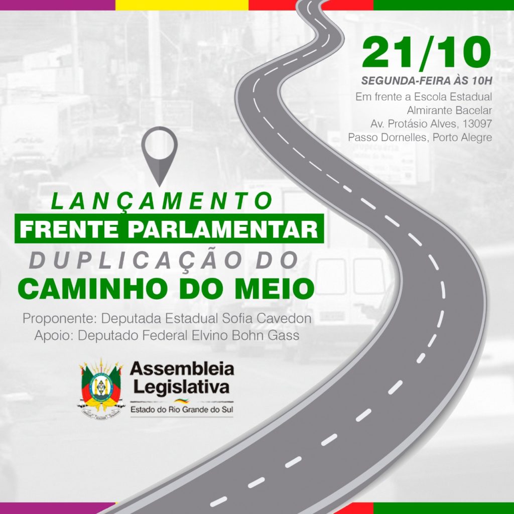 Frente Parlamentar pela duplicação do Caminho do Meio será lançada dia 21, Segunda