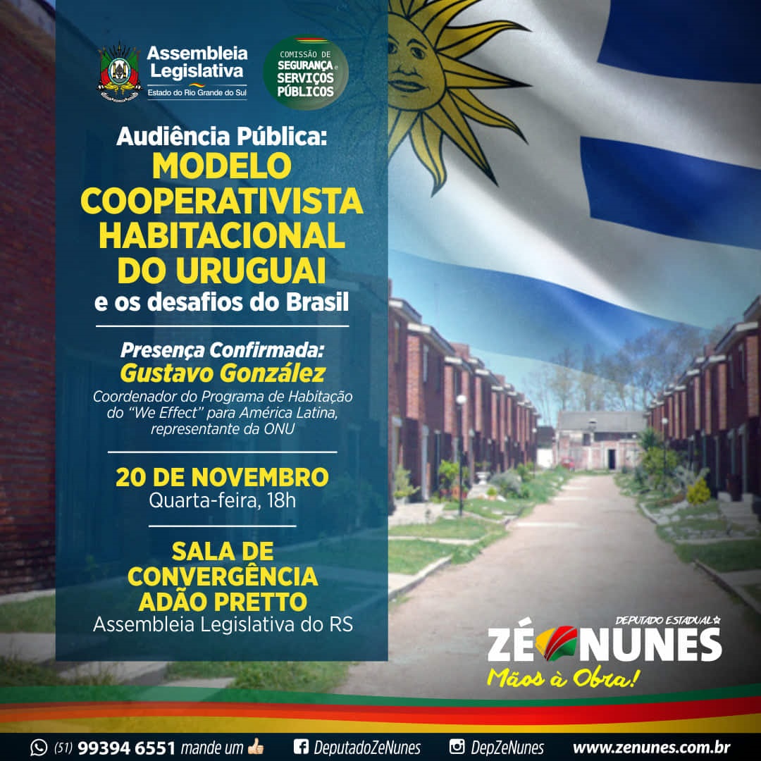 O modelo cooperativista habitacional do Uruguai e os desafios do Brasil