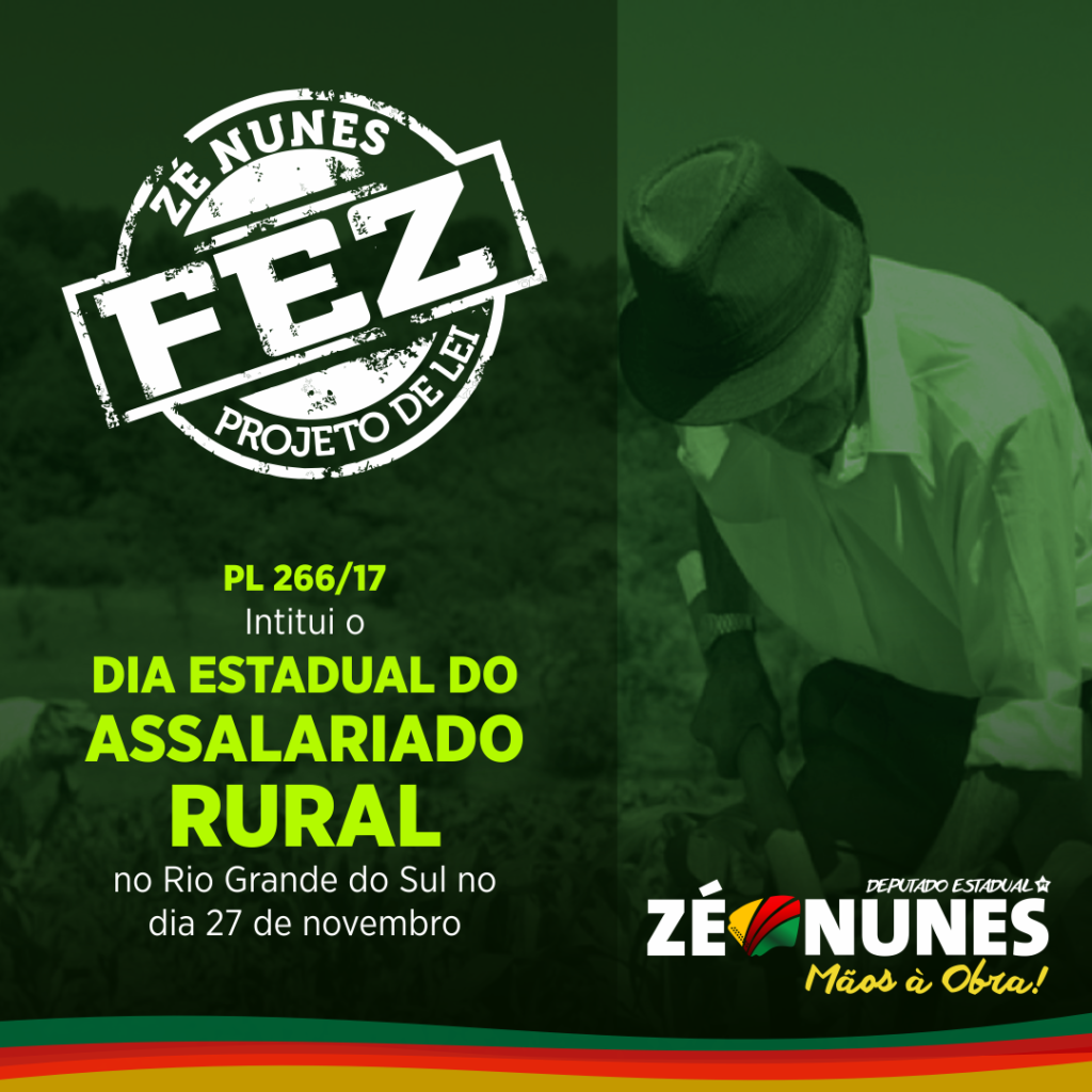 Assembleia aprova Dia do Assalariado Rural