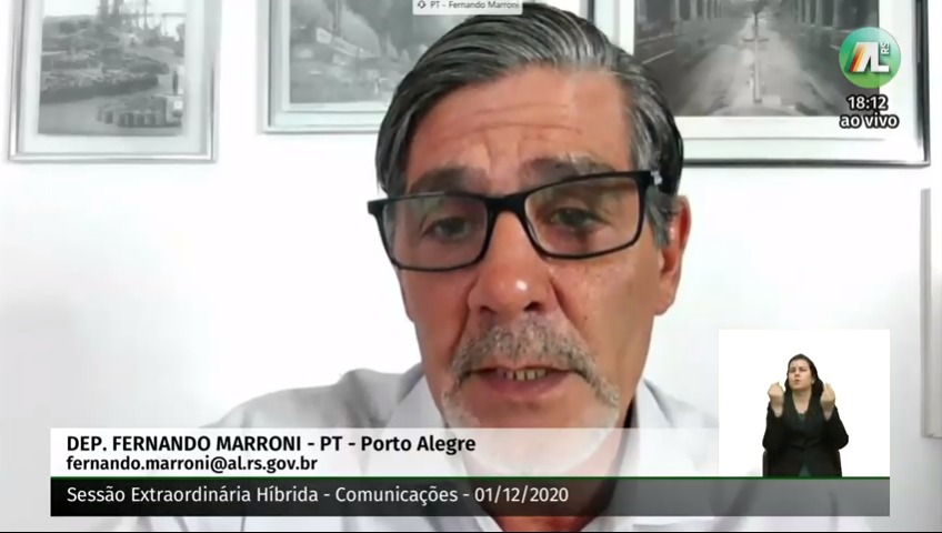 Marroni alerta para aumento de casos de covid-19 no RS