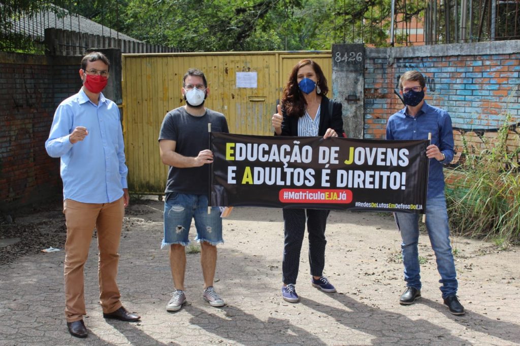 Liberadas turmas de EJA na rede estadual