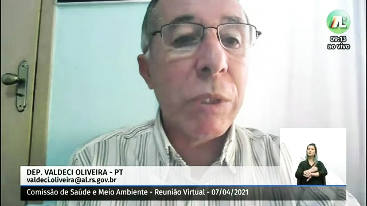 No Dia Mundial da Saúde, Valdeci defende o SUS, vacina, renda e valorização dos profissionais da saúde