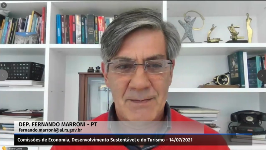 Marroni defende desenvolvimento sustentável em audiência pública