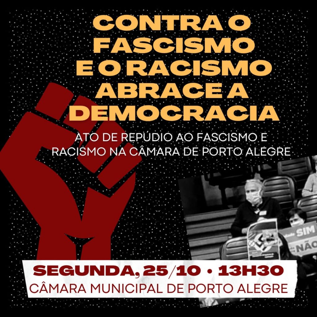 CONTRA O FASCISMO, ABRACE A DEMOCRACIA