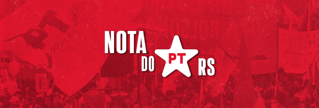 NOTA DE APOIO E SOLIDARIEDADE À PRESIDENTA DILMA ROUSSEFF