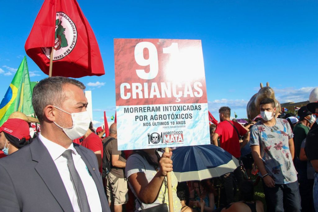 Em Brasília, Edegar Pretto se soma a artistas e organizações sociais em defesa da terra