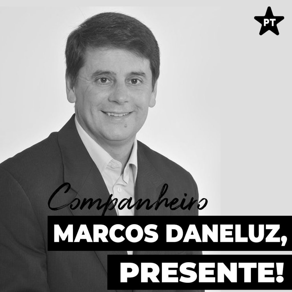 Nota de pesar pelo falecimento de Marcos Antonio Daneluz