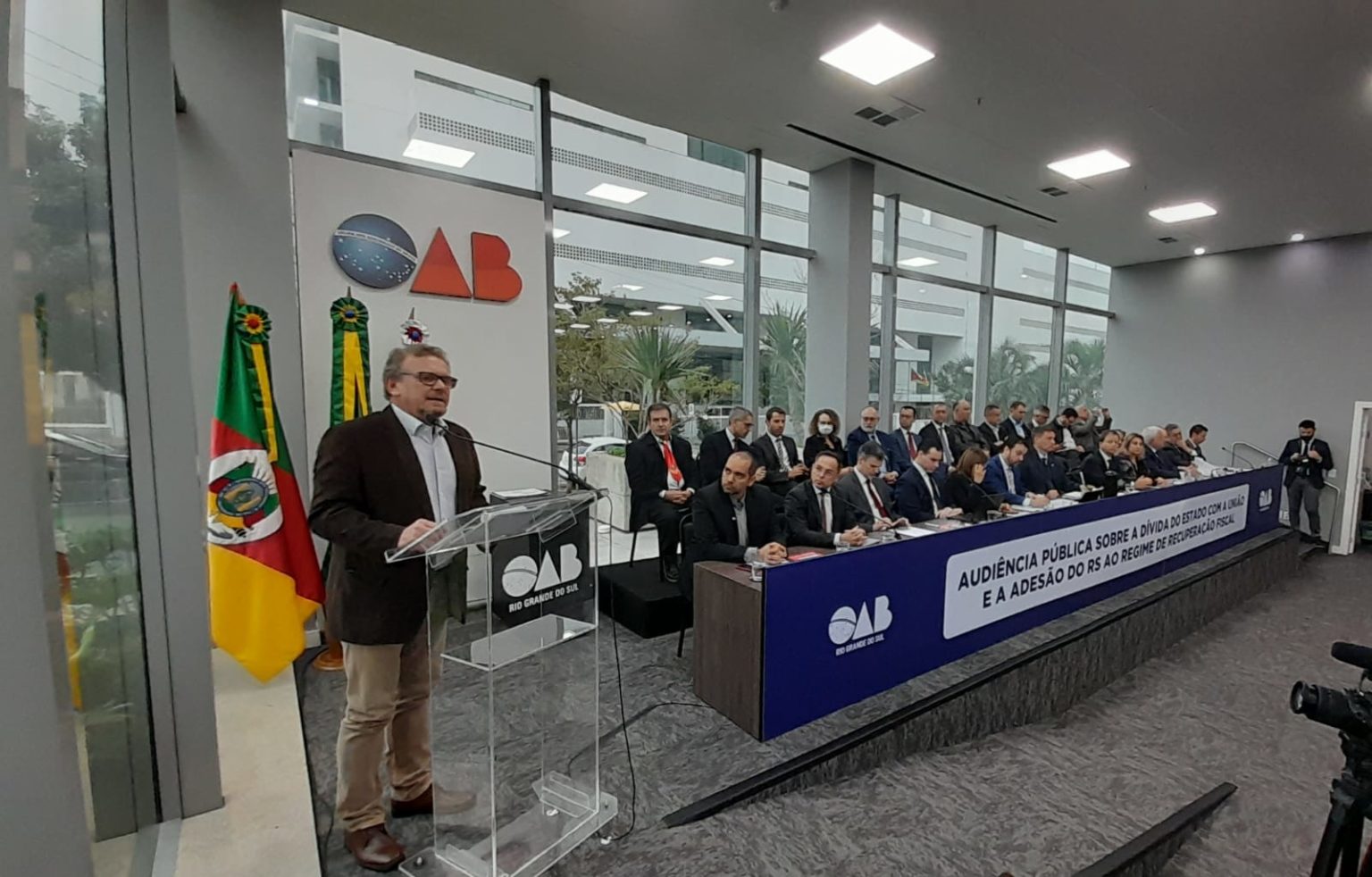 Em audiência promovida pela OAB, sociedade civil manifesta apelo para que deputados revertam adesão ao Regime de Recuperação Fiscal