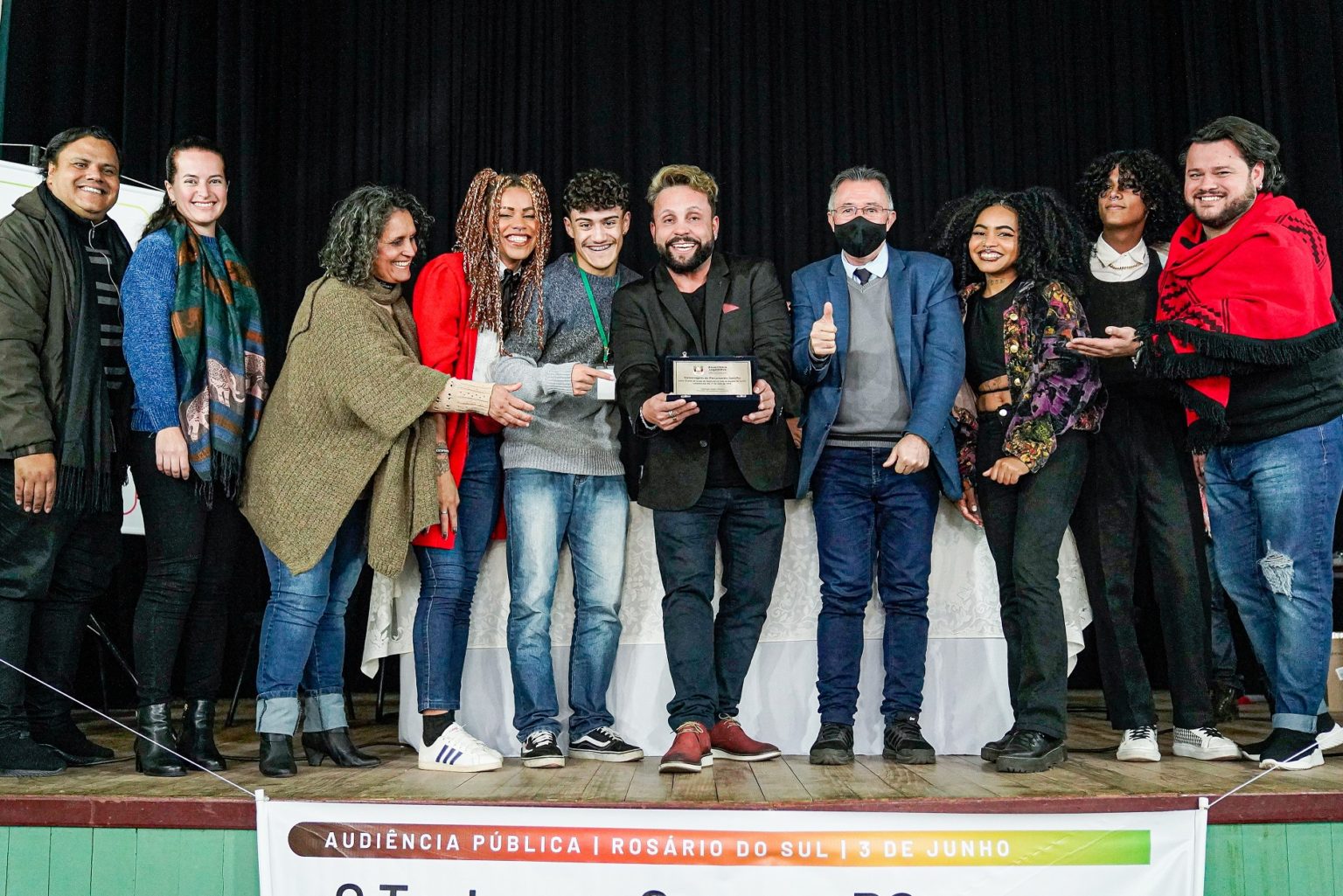 Valdeci Oliveira destina R$ 200 mil para o Theatro João Pessoa de Rosário do Sul