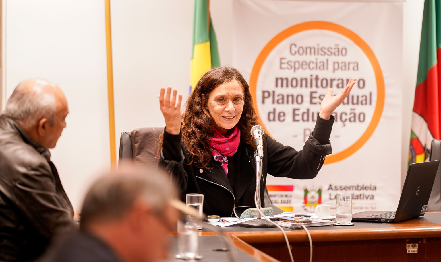 Deputada Sofia Cavedon olha com lupa para o Plano Estadual de Educação