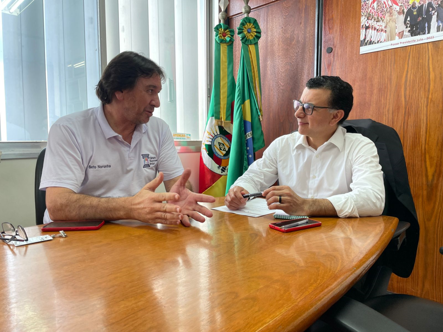 Beto Noronha e Jeferson cobram do governo Leite reformas urgentes nas escolas públicas