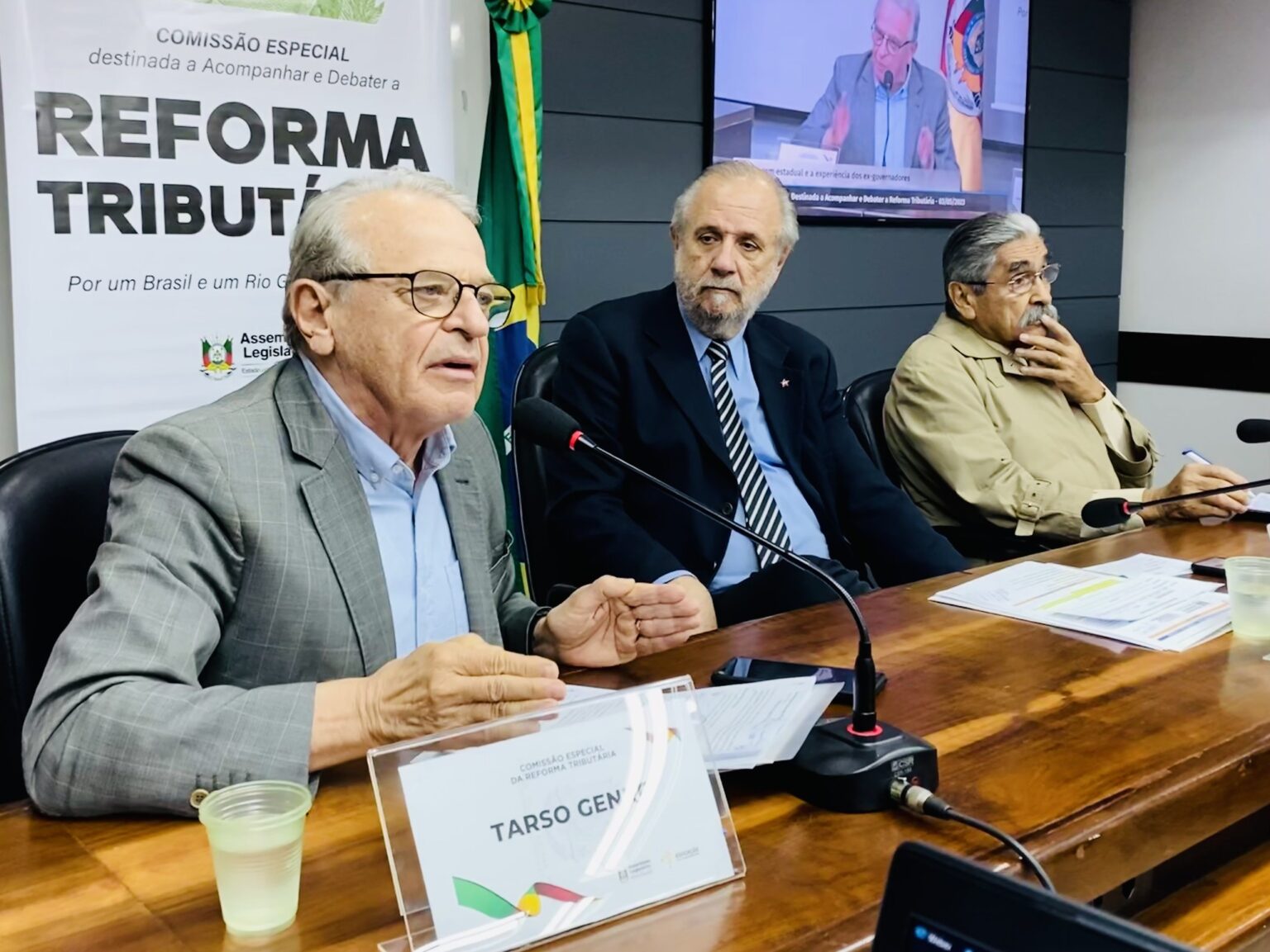 Ex-governadores debatem Reforma Tributária na Comissão Especial da Assembleia