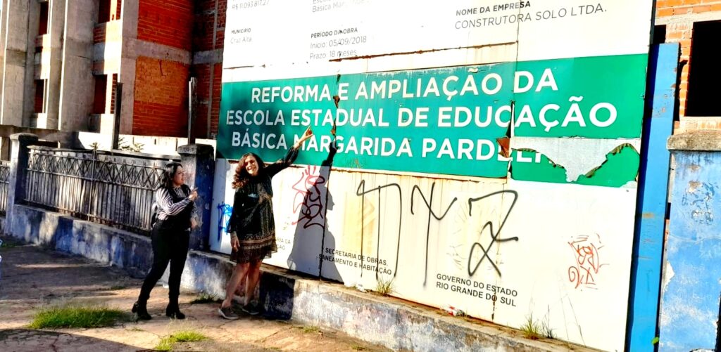 Rede Estadual: Mais uma escola com obras abandonadas