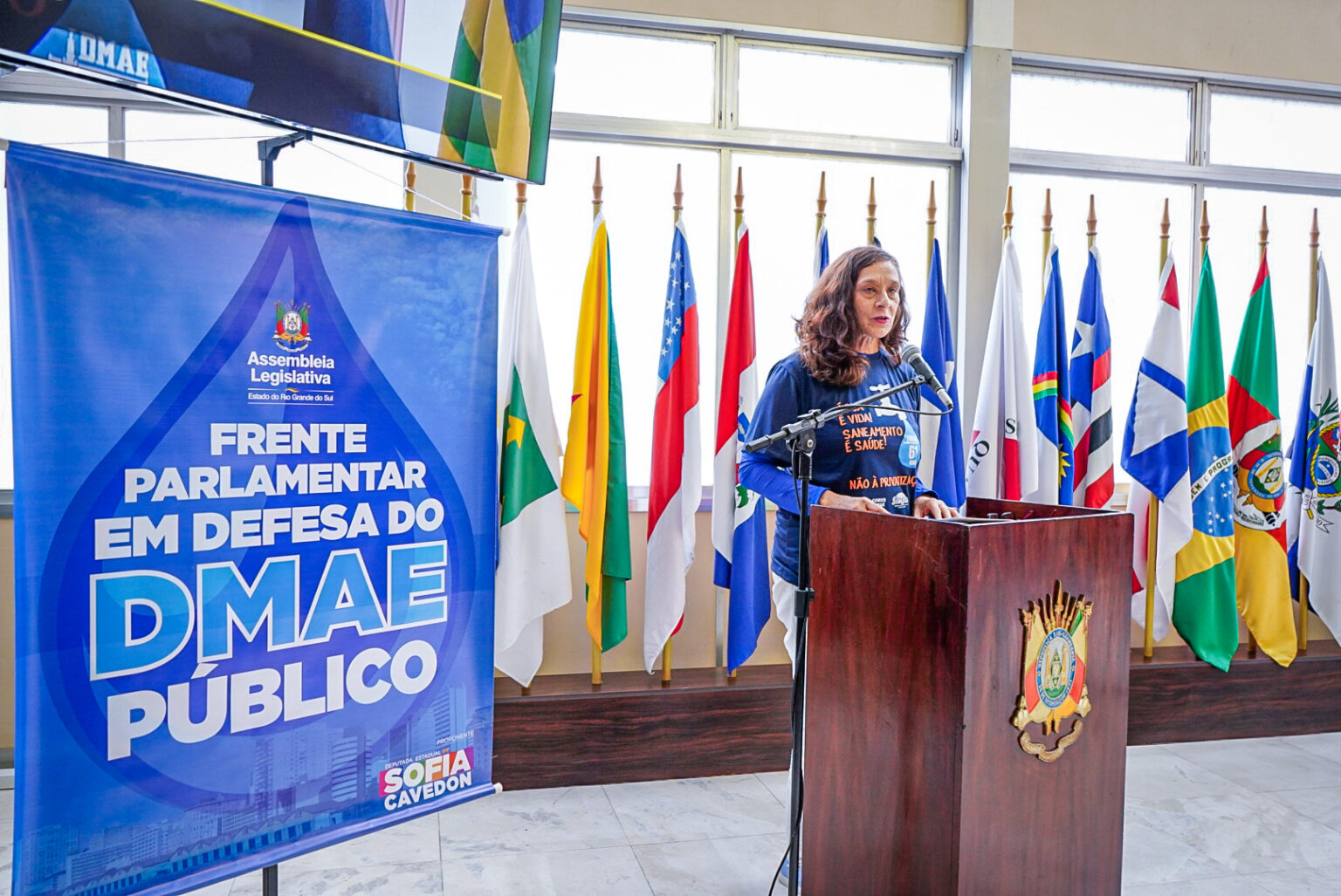 Defesa do DMAE público agora tem Frente Parlamentar na Assembleia gaúcha