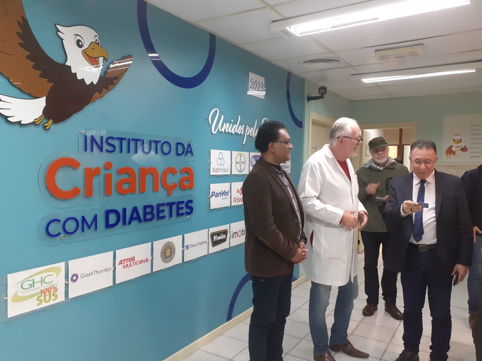 Deputado Valdeci e vereador Paulo Ricardo fazem visita ao Instituto da Criança com Diabetes