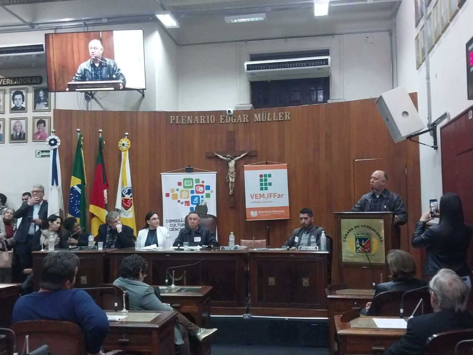 Pepe participa de audiência pela instalação de campus do IFFar em Cachoeira do Sul