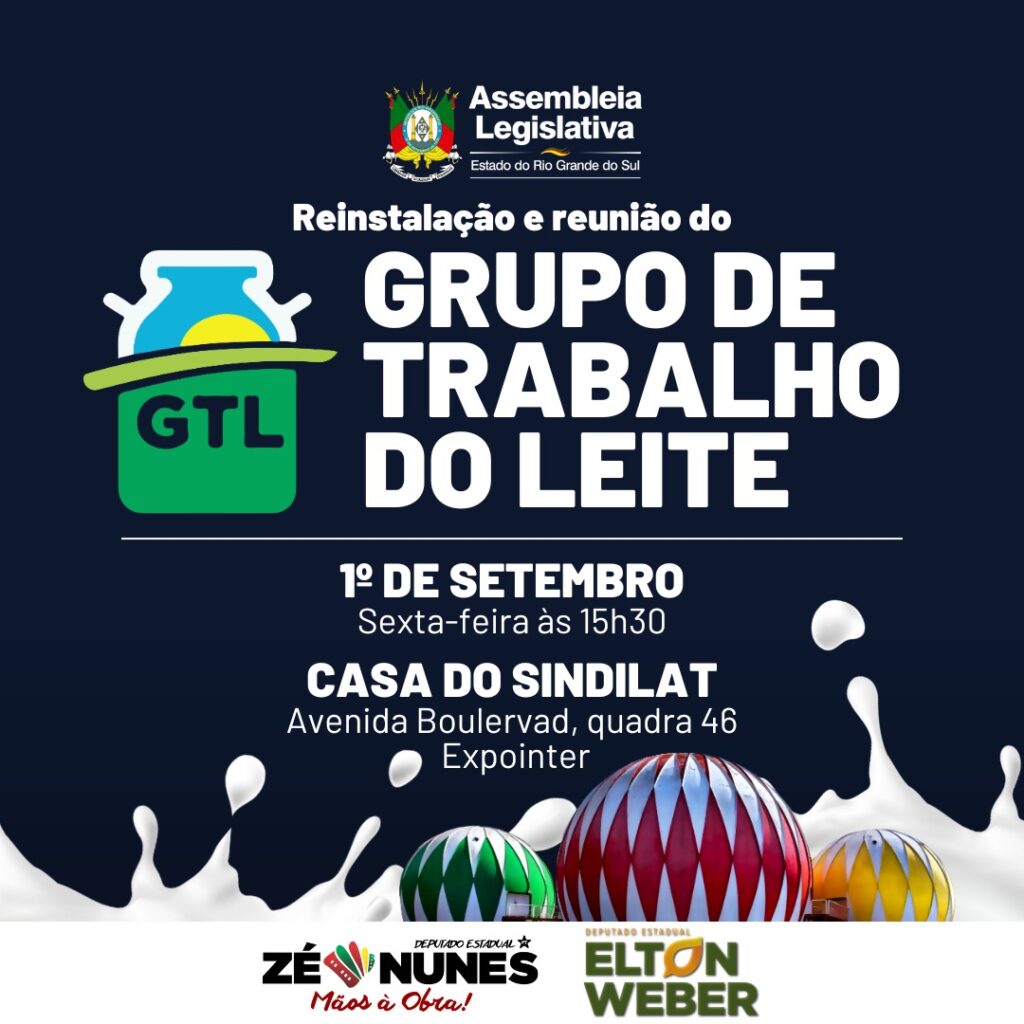 GT DO LEITE SERÁ REINSTALADO NA EXPOINTER