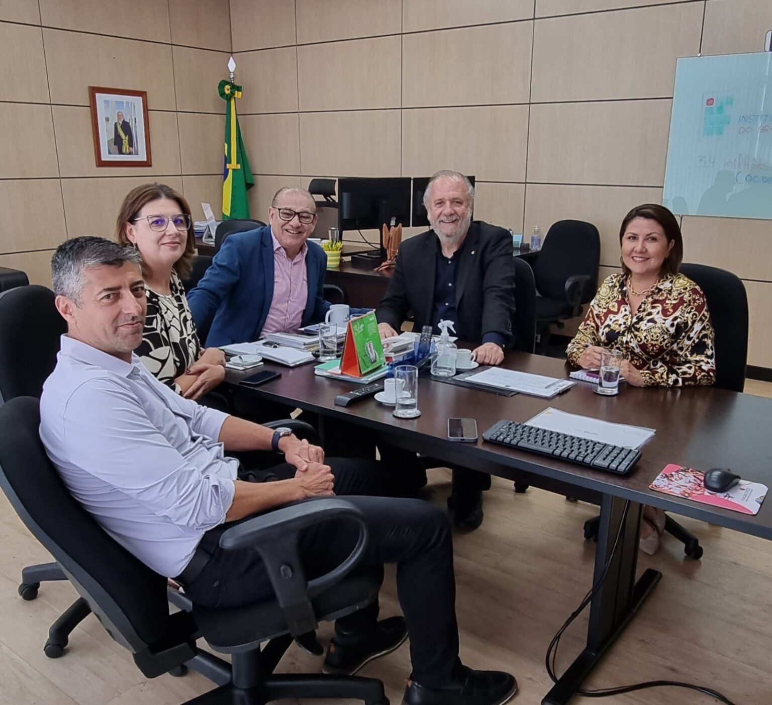 Rossetto busca em Brasília o fortalecimento da rede profissional e tecnológica do RS