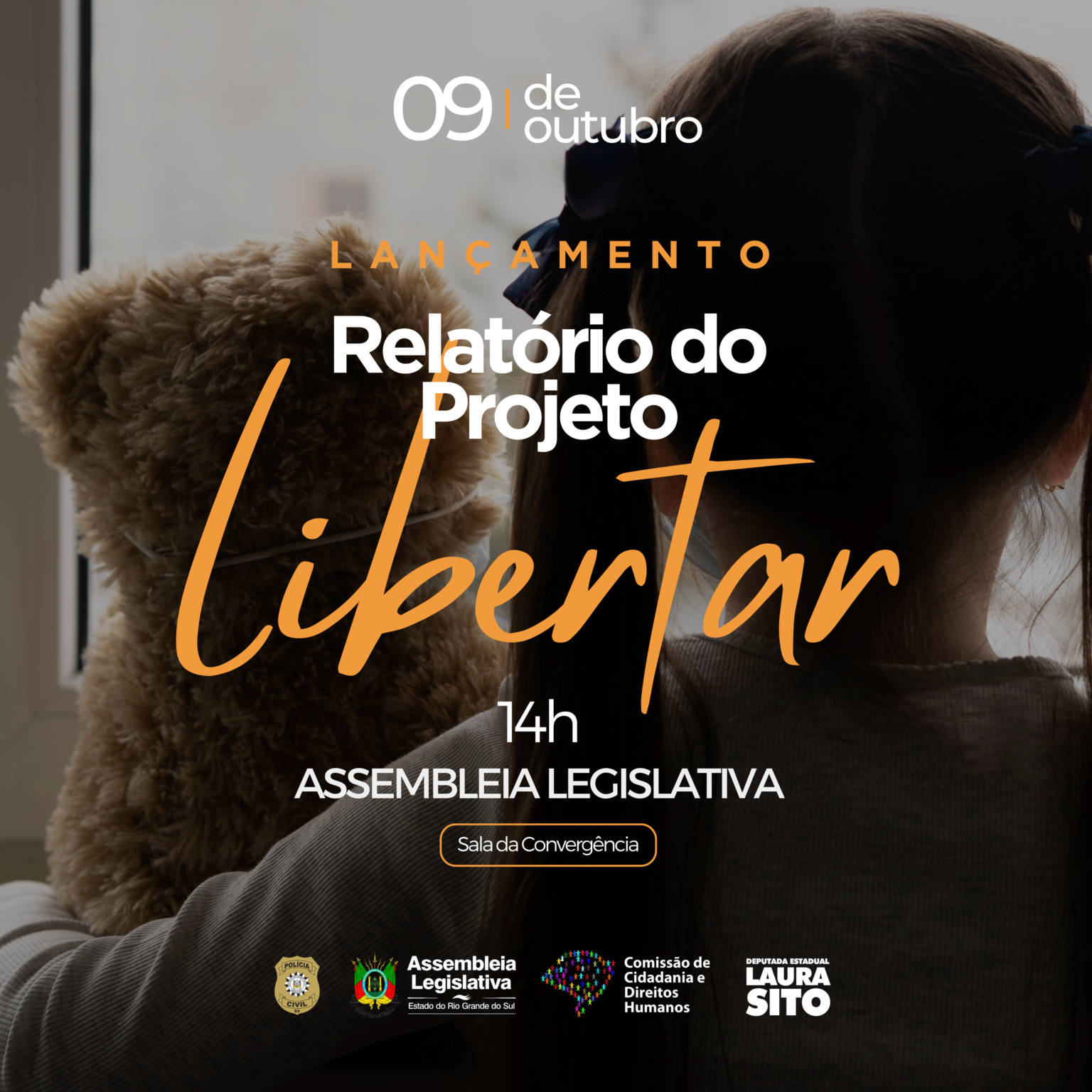 Projeto Libertar da Polícia Civil irá lançar seu relatório na Assembleia Legislativa