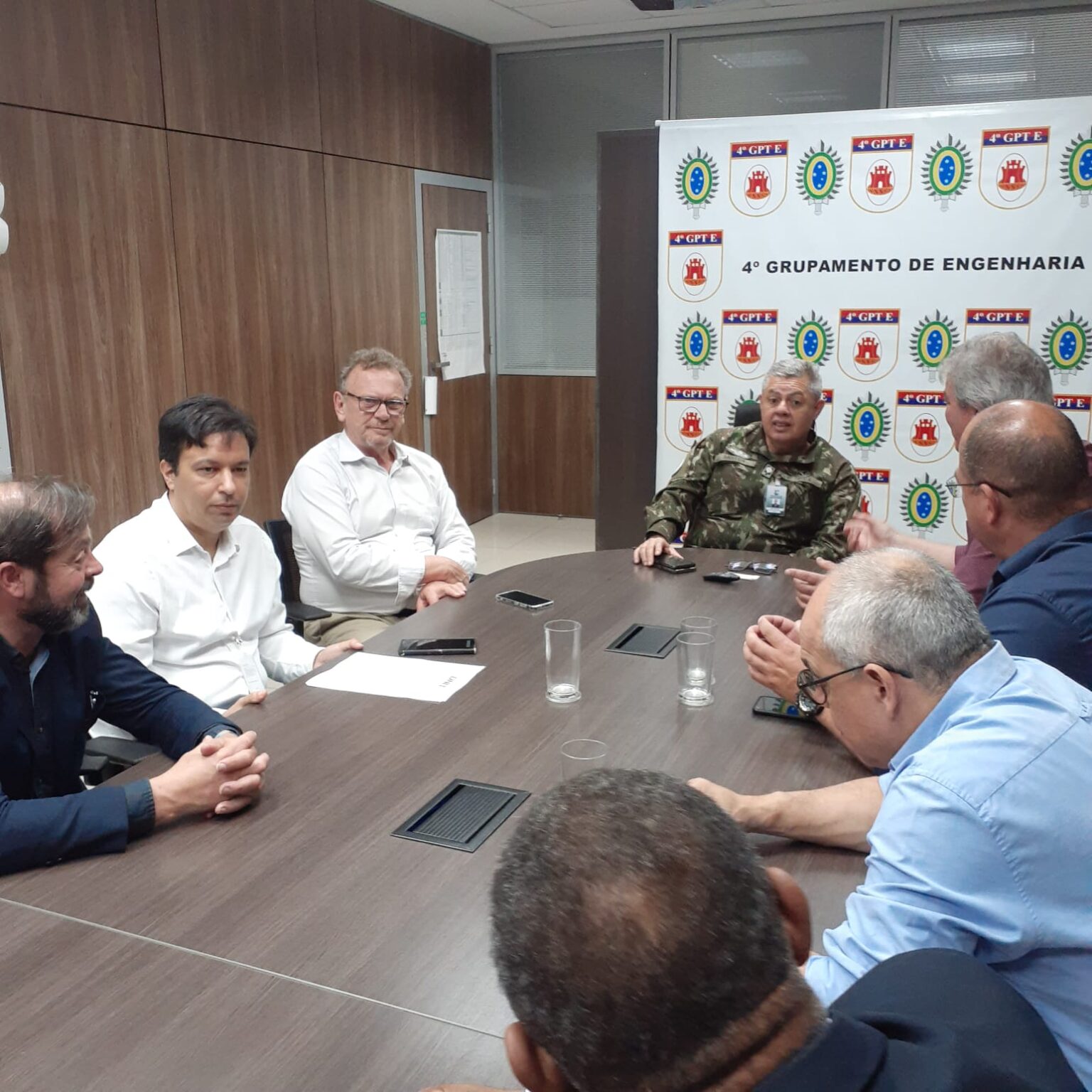 No Comando Militar do Sul, Mainardi articula suporte do Exército em pontes em Candiota e Hulha Negra