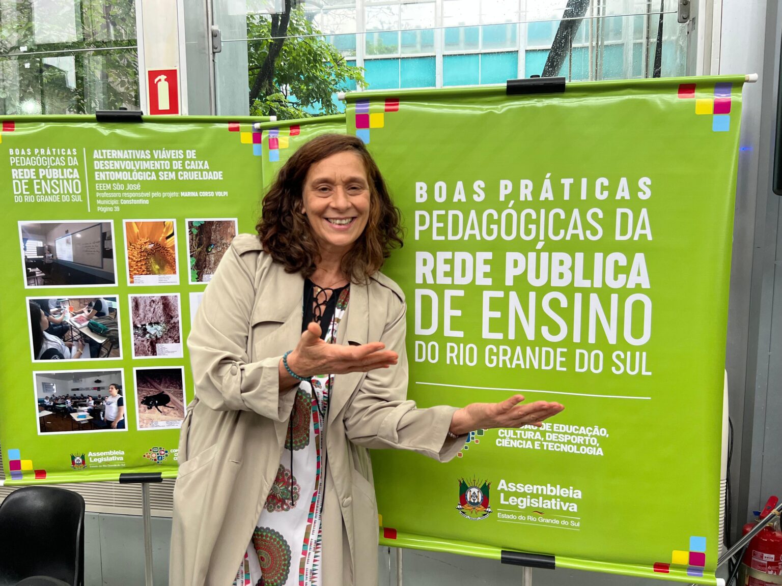 Deputada Sofia lança as Boas Práticas Pedagógicas da Rede Pública do RS em Livro e Exposição