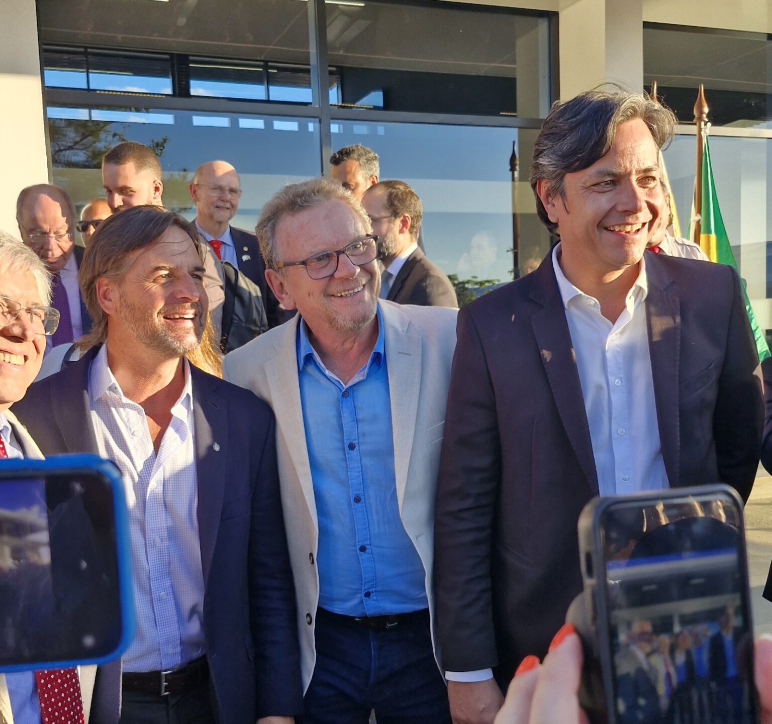 Mainardi participa de ato de inauguração do aeroporto binacional de Rivera