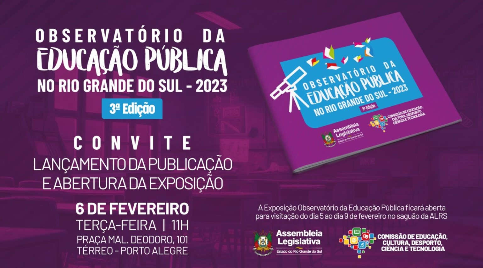 Observatório de Educação Pública no RS – 2023