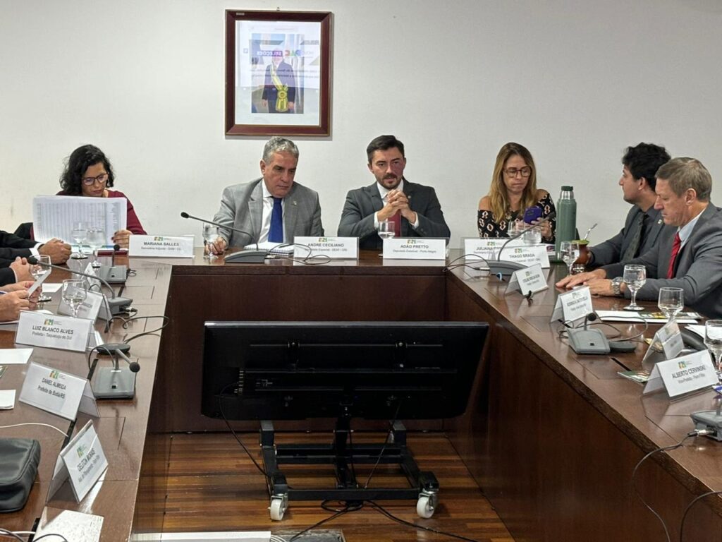 Em Brasília, deputado Adão Pretto lidera comitiva de prefeitos em busca de recursos federais 