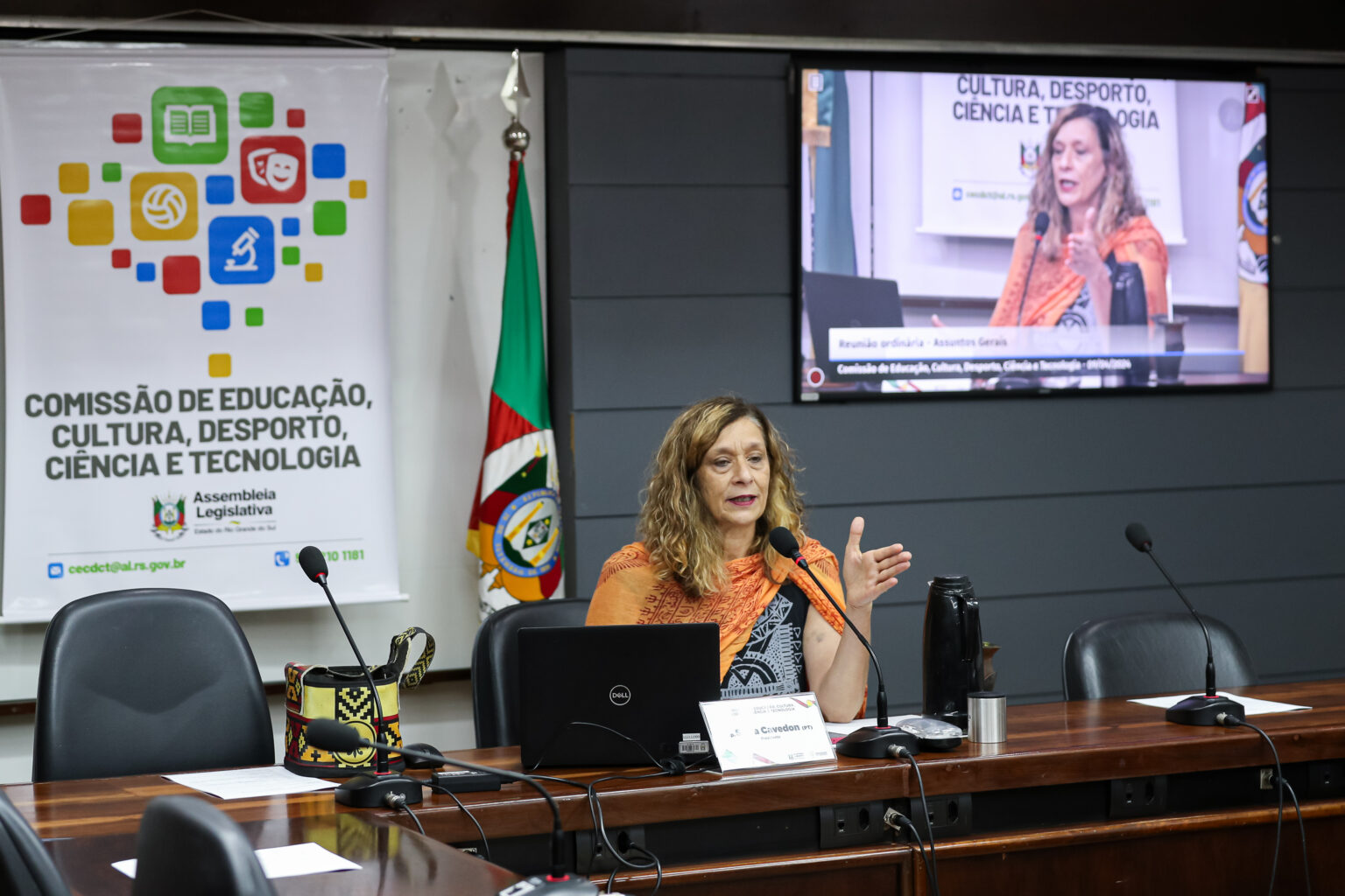 Sofia cobra da Seduc construção de escola em Capão do Leão