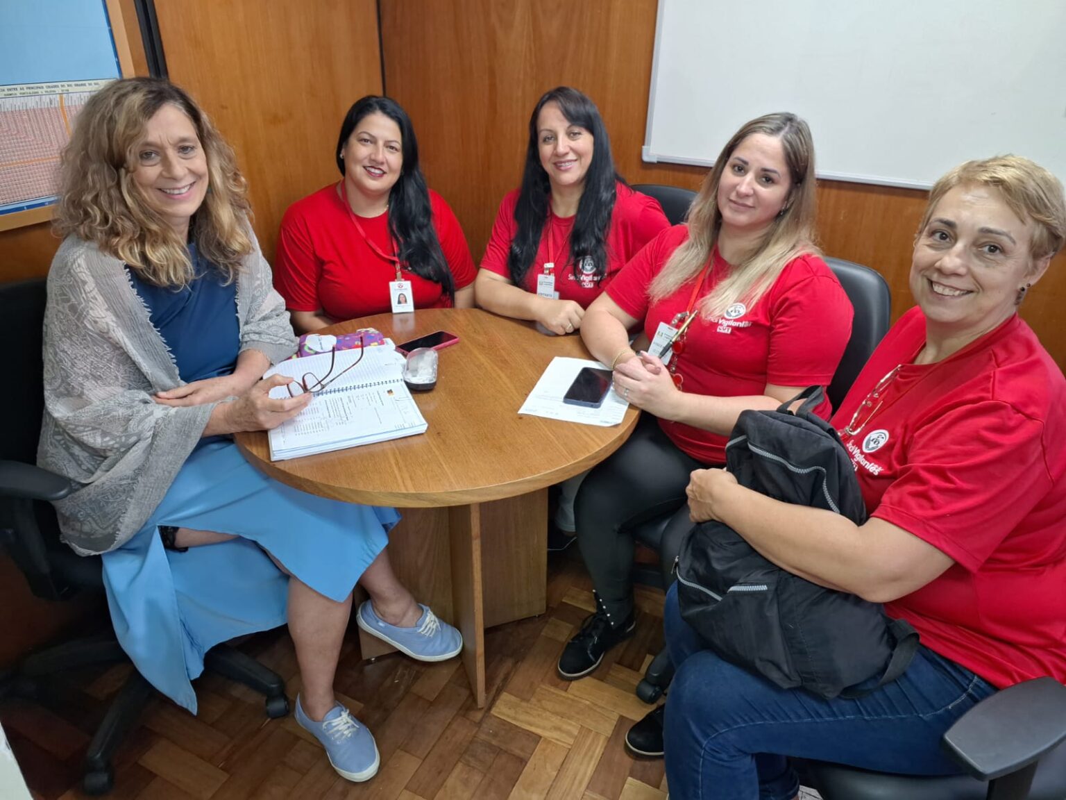 Sofia reúne-se com mulheres do Sindivigilantes para tratar de projeto de Cotas de Vagas na Segurança