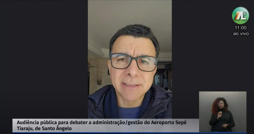 Deputado Jeferson defende somatório de esforços entre governos pela ampliação do Aeroporto Sepé Tiaraju