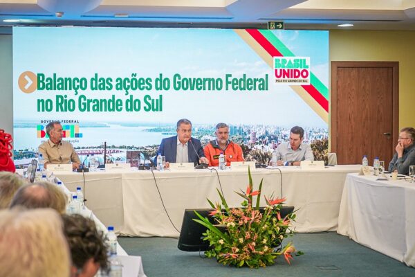 Ações do Governo Federal asseguram a reconstrução do RS diante do desastre climático