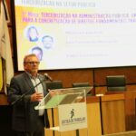 Deputado Mainardi palestra em seminário no TRT sobre os direitos dos trabalhadores terceirizados