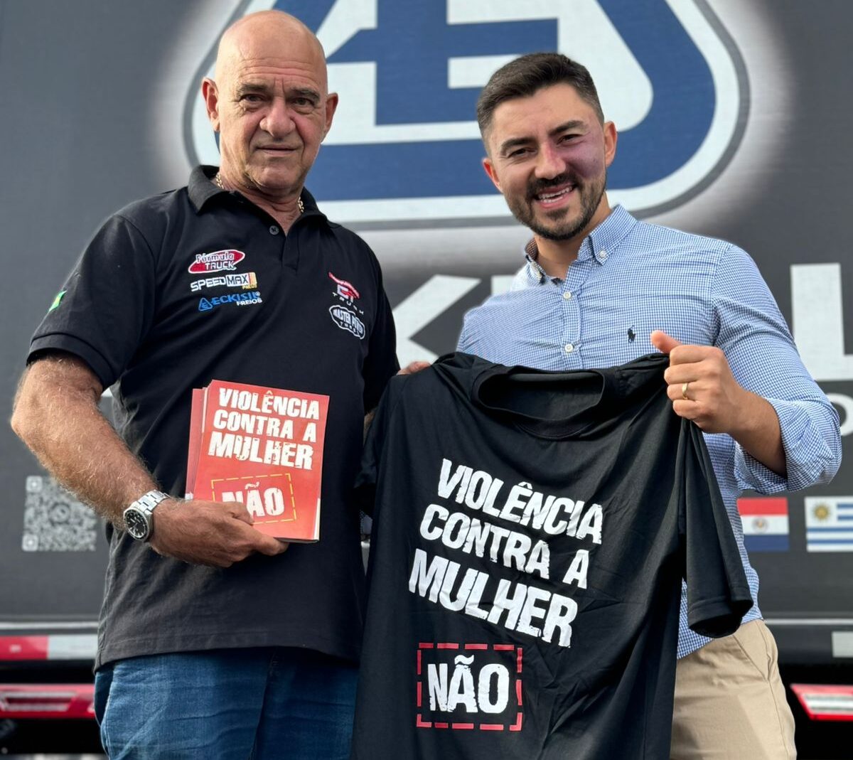 Fórmula Truck é a mais nova parceira da Frente Parlamentar de Homens Pelo Fim da Violência Contra a Mulher