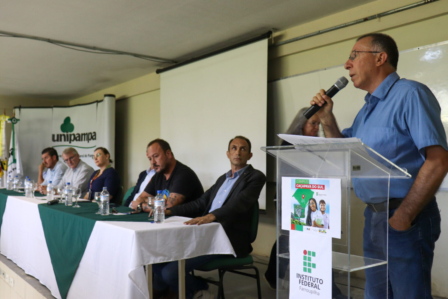 Começo das obras do campus do IFFar é momento histórico para Caçapava, Lavras e Santana da Boa Vista, diz Valdeci