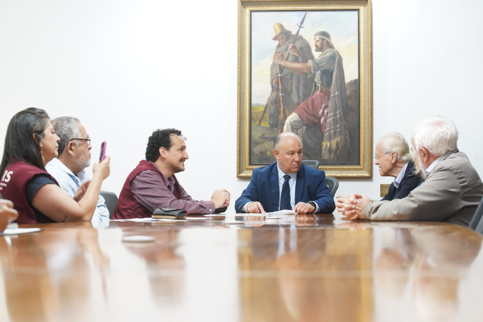 Pepe Vargas recebe Conselho Estadual de Direitos Humanos