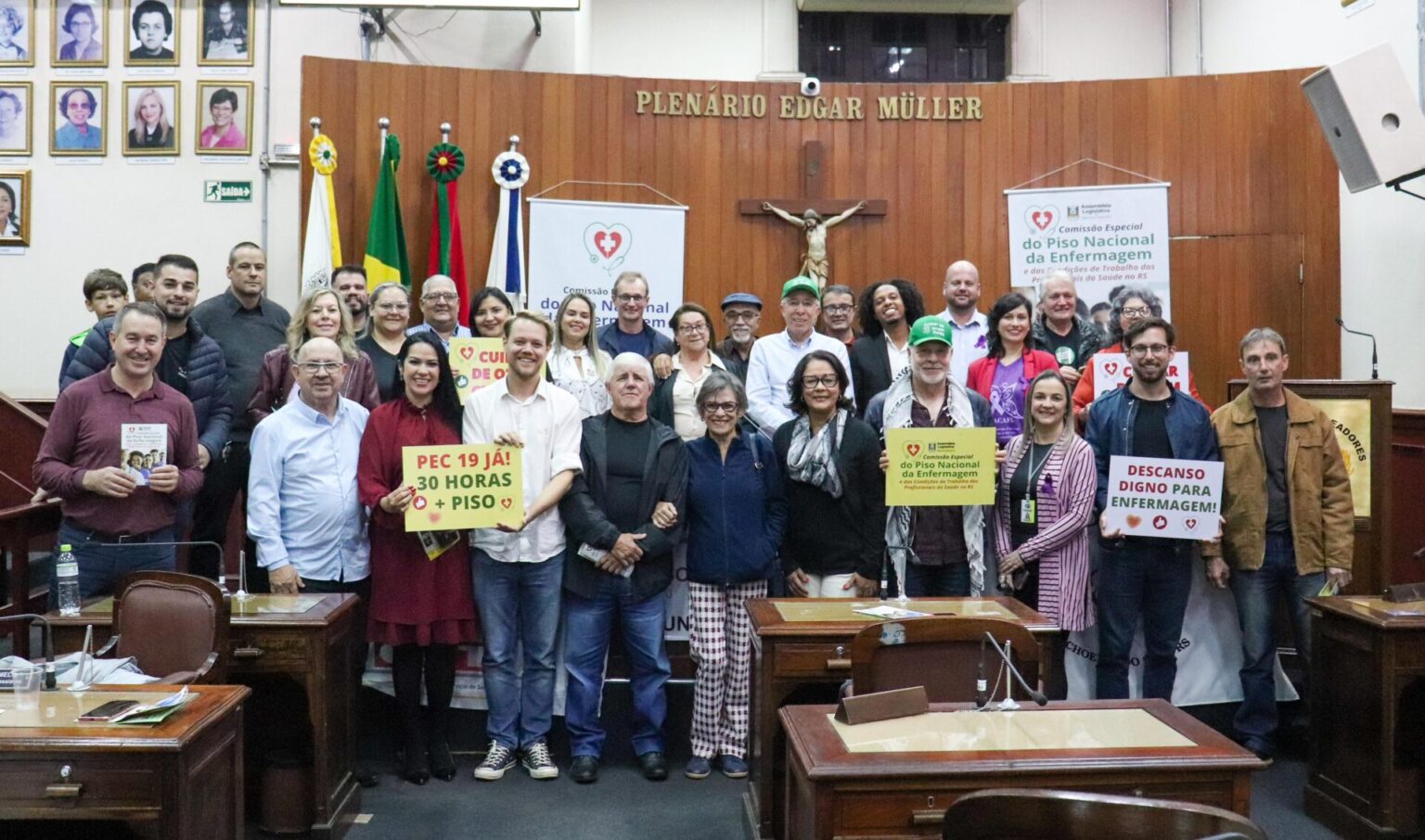 Enfermagem: Comissão Especial realiza audiência pública em Cachoeira do Sul