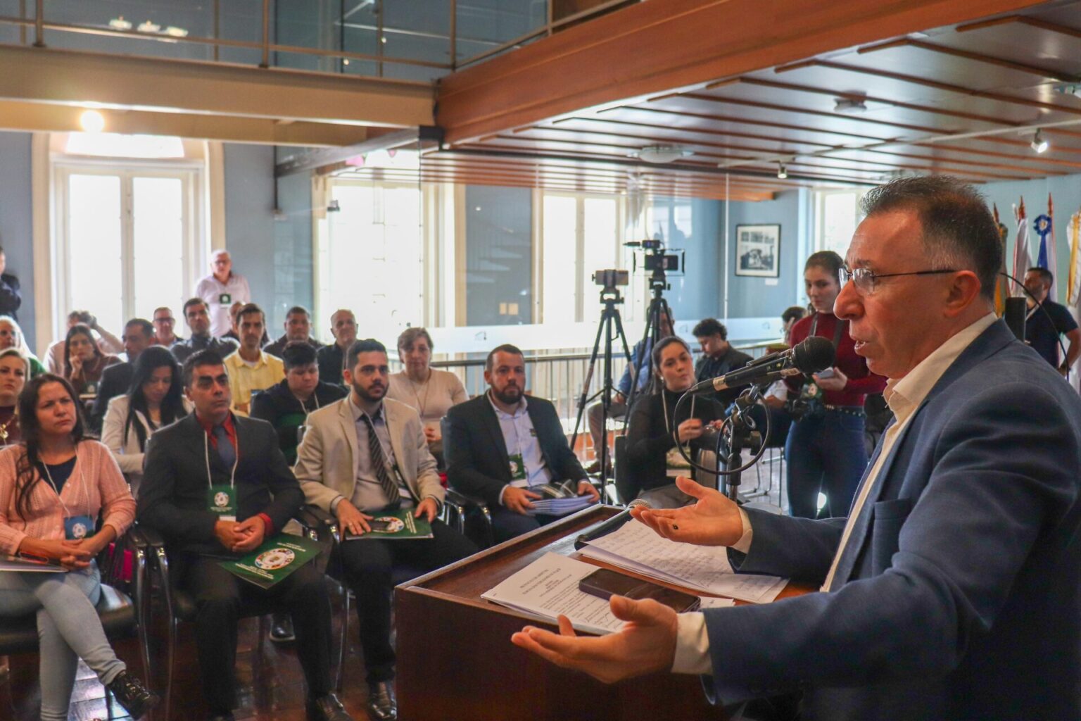 Na Marcha da Quarta Colônia, Valdeci defende “união política” em torno da RSC-287 e critica postura da concessionária