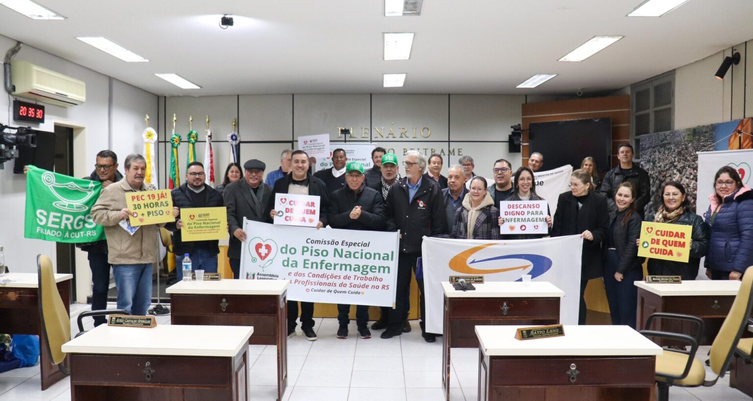 Passo Fundo sediará audiência sobre piso salarial e condições de trabalho da enfermagem