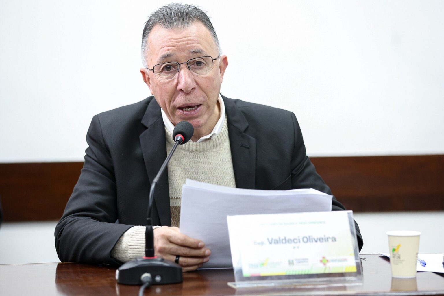 Recursos para a Saúde: Valdeci critica acordo entre governo do estado e Ministério Público