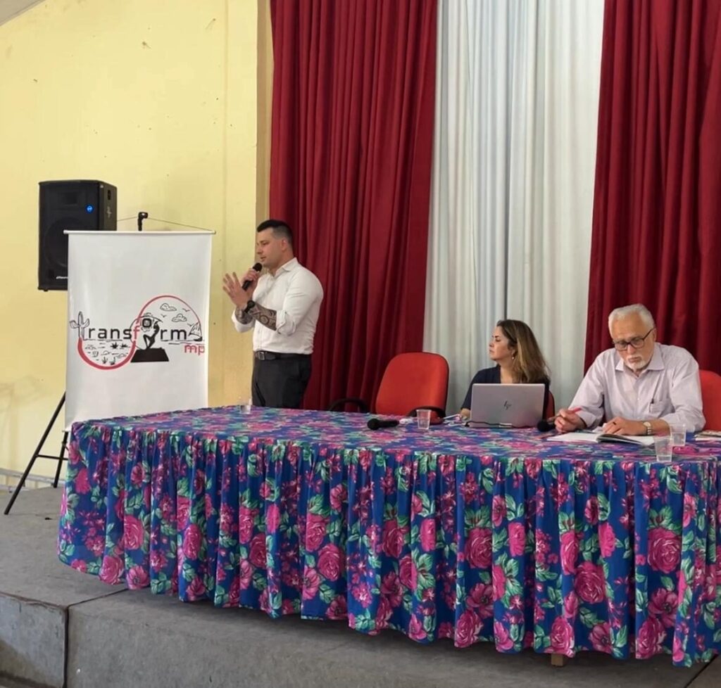 Leonel Radde debate segurança cidadã em evento no Ceará