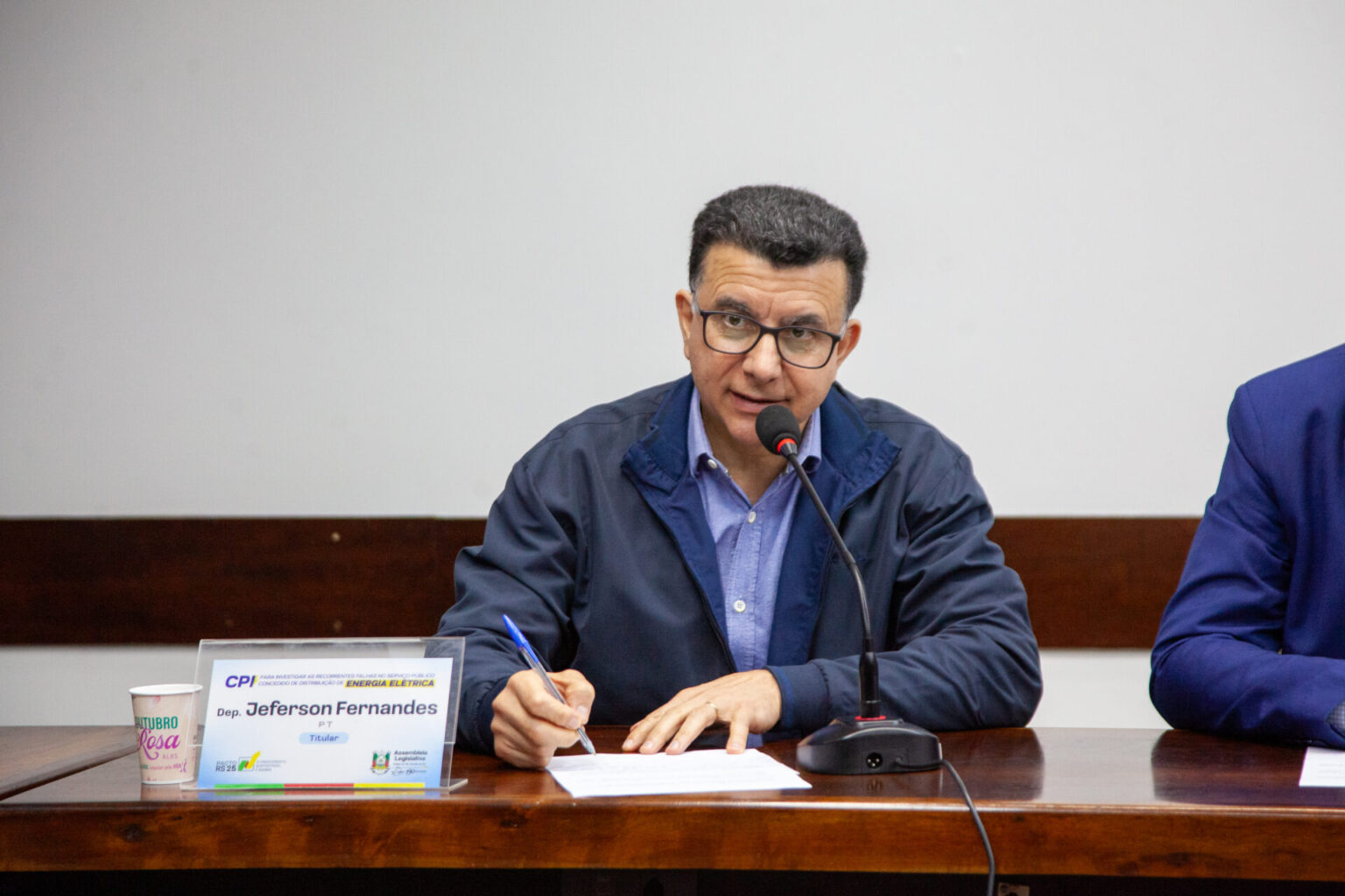 Jeferson reforça denúncia de candidatas ao concurso para bombeiros reprovadas e pede providências ao MPC