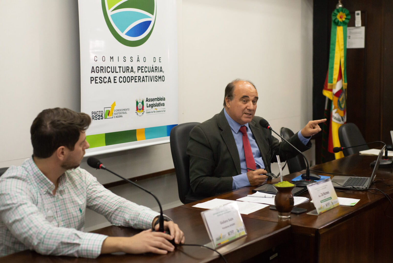 Deputado Zé Nunes buscará solução para a falta de efetivo de fiscais agropecuários no RS