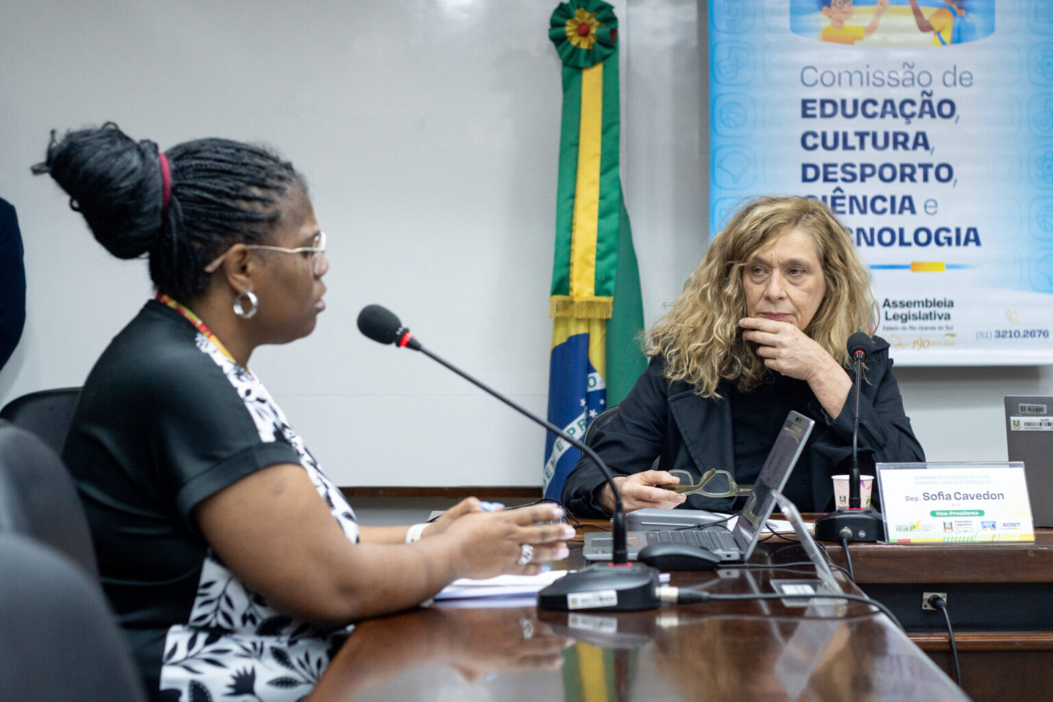 A pedido da deputada Sofia, UERGS apresenta processo de construção das Políticas Afirmativas na Comissão de Educação