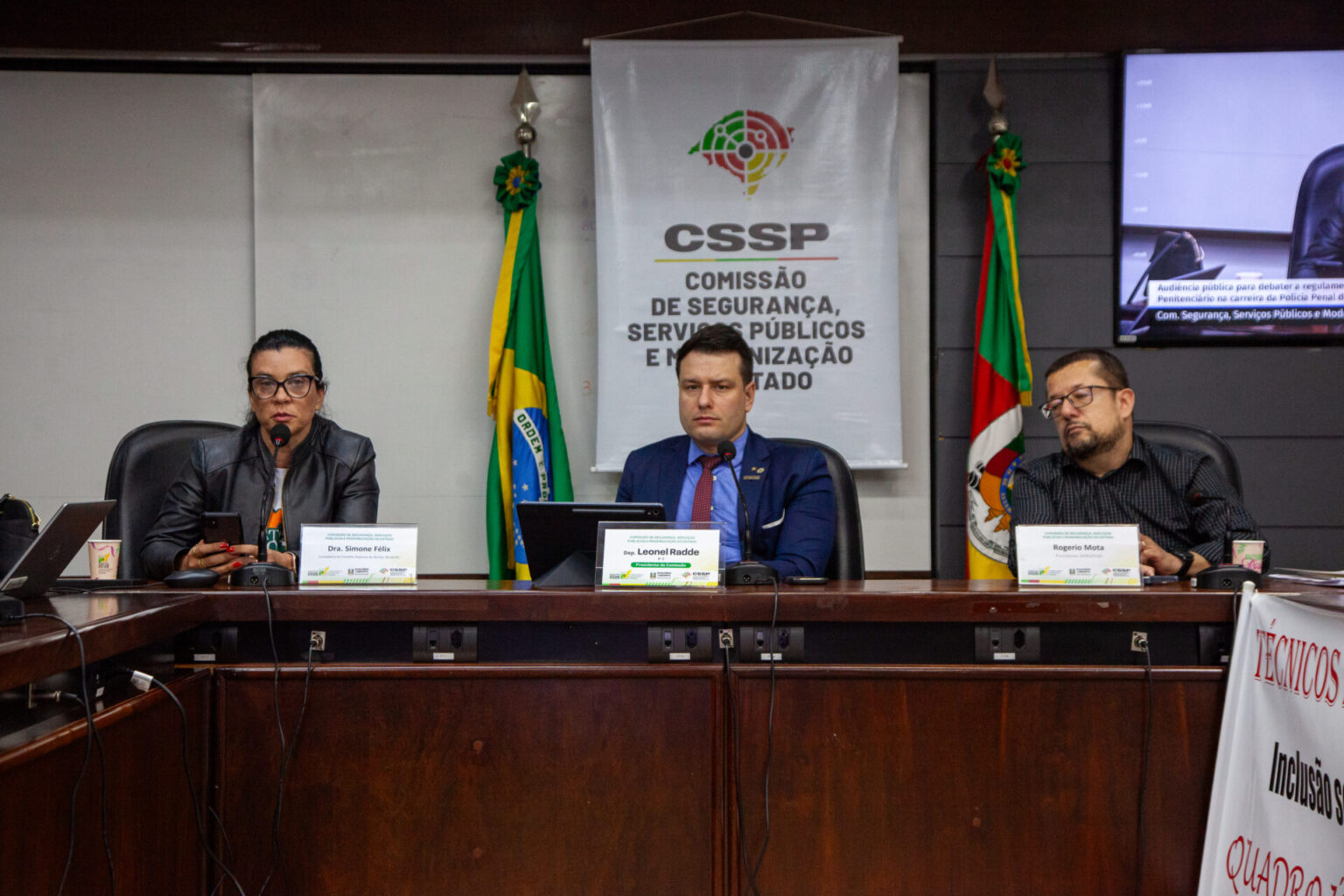 Técnicos superiores pedem alteração de projeto que cria Estatuto da Polícia Penal do RS